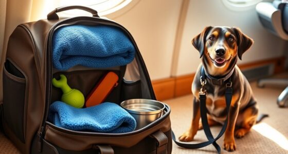 dog boarding packing checklist
