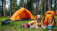 dog camping safety tips