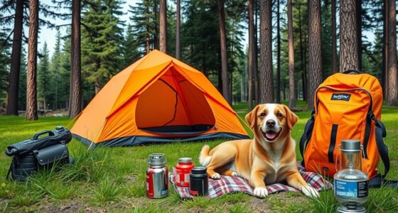 dog camping safety tips