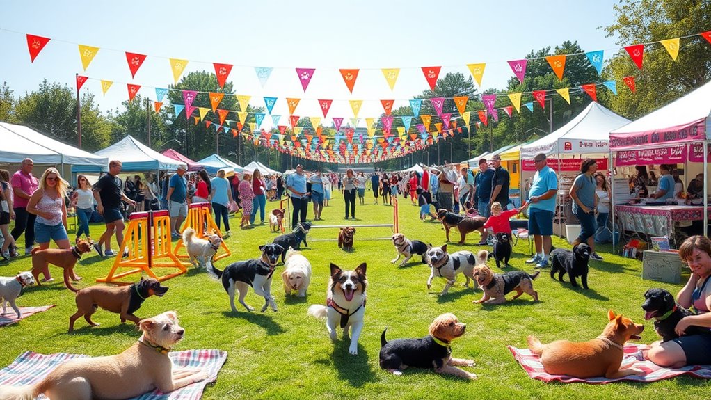 dog friendly festivals and adoption