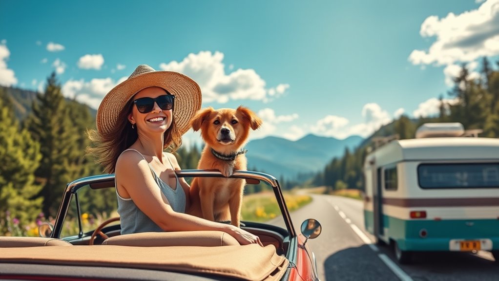 dog friendly solo road trips