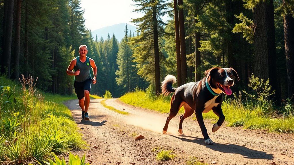 dog friendly trail running safety