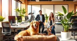 dog friendly workplace benefits