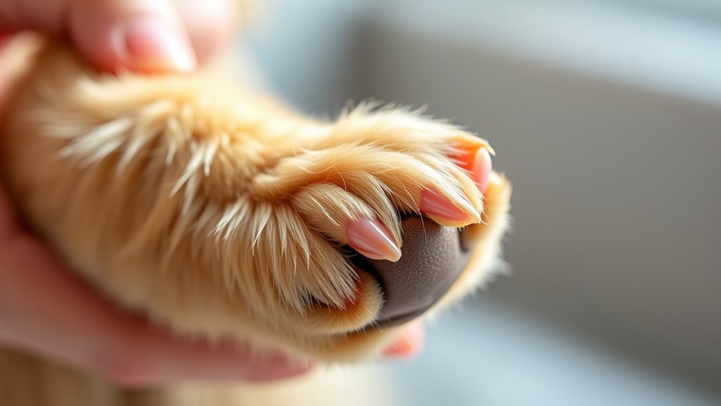 dog nail trimming safety