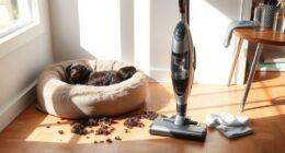 dog odor and hair cleanup