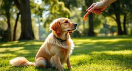 dog patience focus training