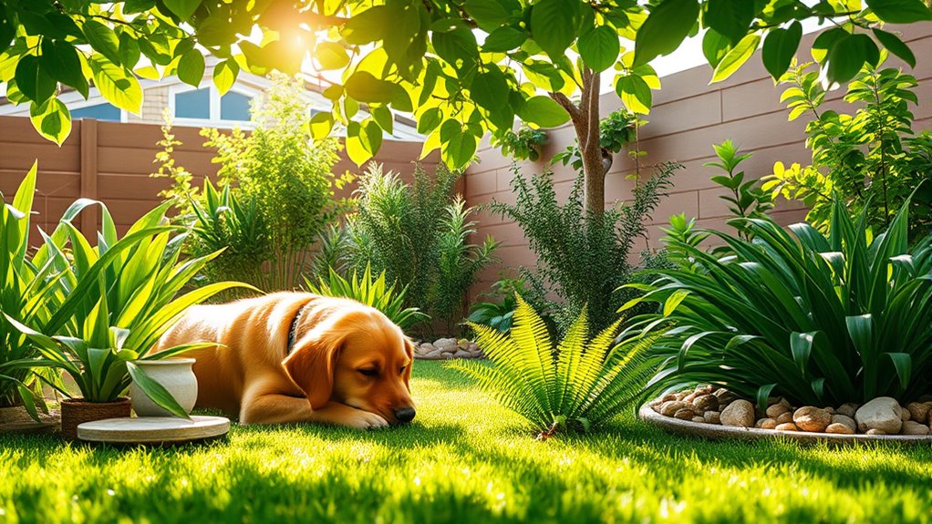 dog safe garden plants
