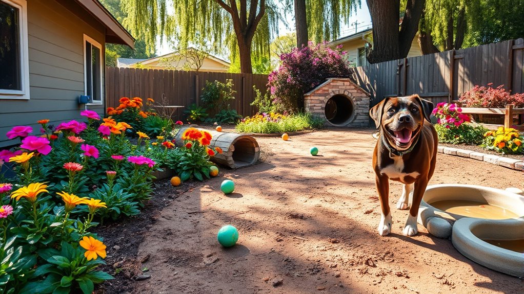 dog safe sensory garden design