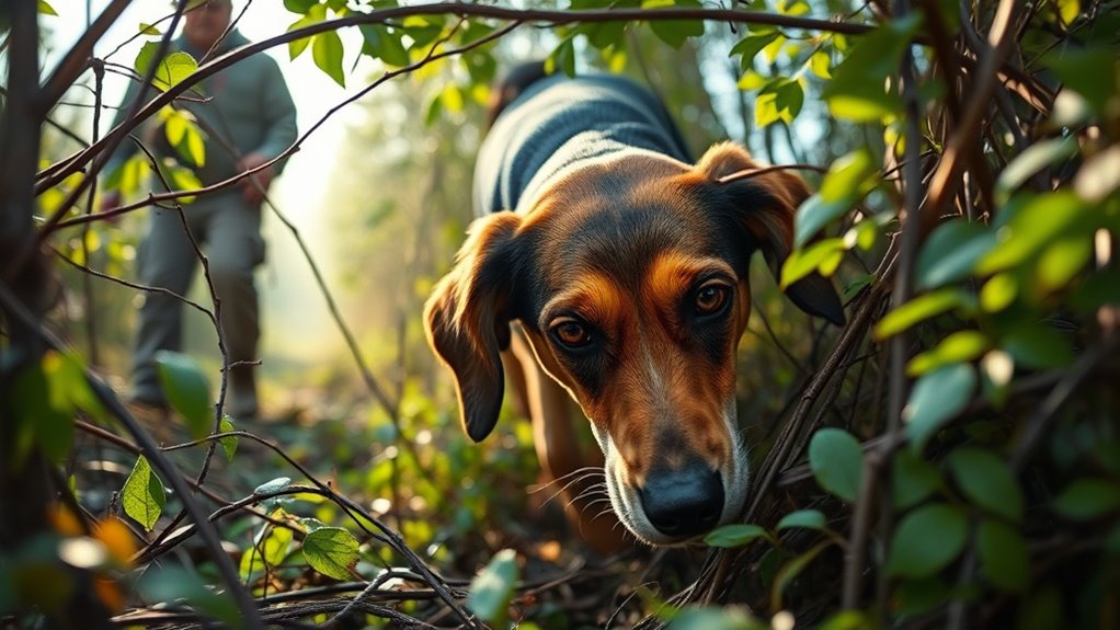 dog scent trail training