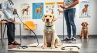 dog veterinary visit training