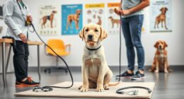 dog veterinary visit training