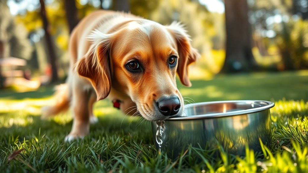 dog water intake guidelines