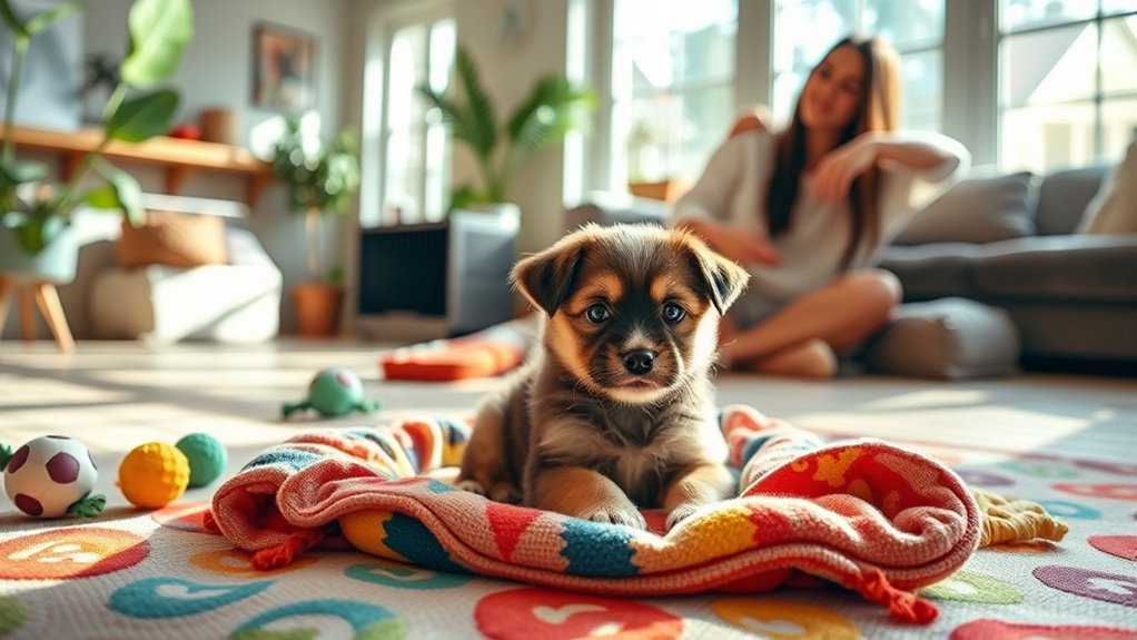 early crate training helps