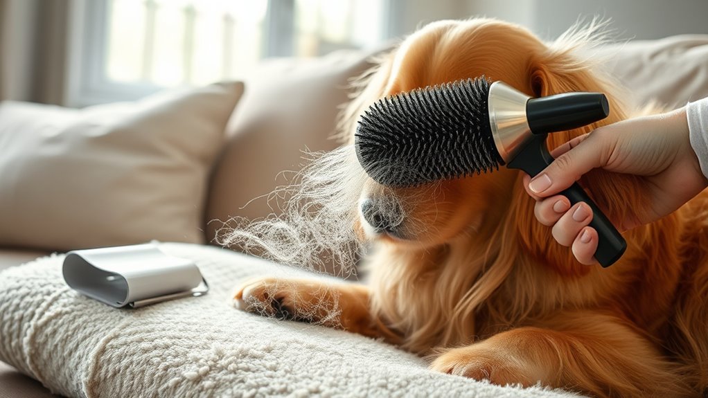 effective dog hair management