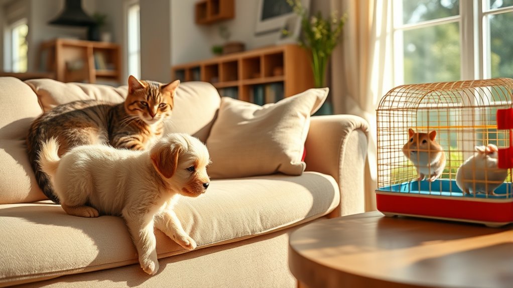 gradual attentive pet introductions