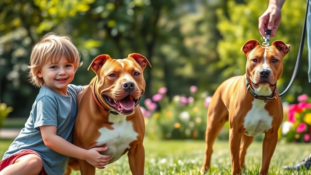 properly socialized obedient dogs