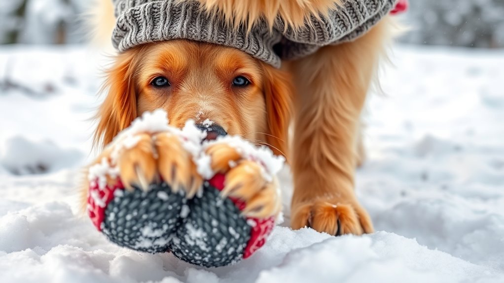 protect paws keep warm