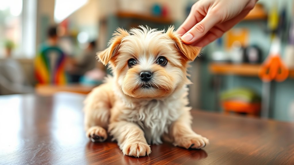puppy grooming appointment preparation