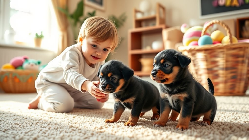 puppy introduction and safety