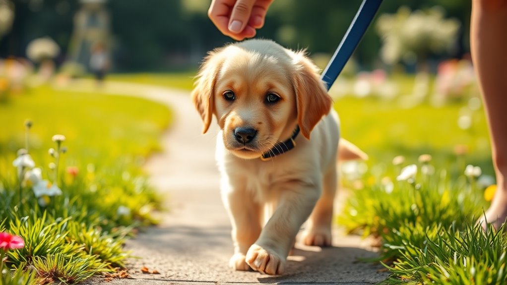puppy leash training tips