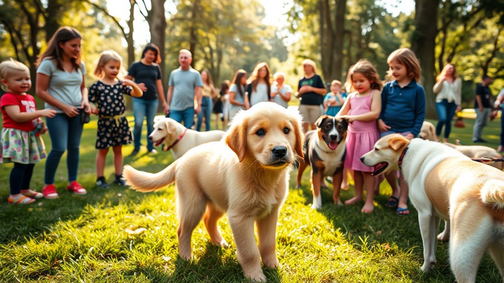 puppy socialization builds confidence