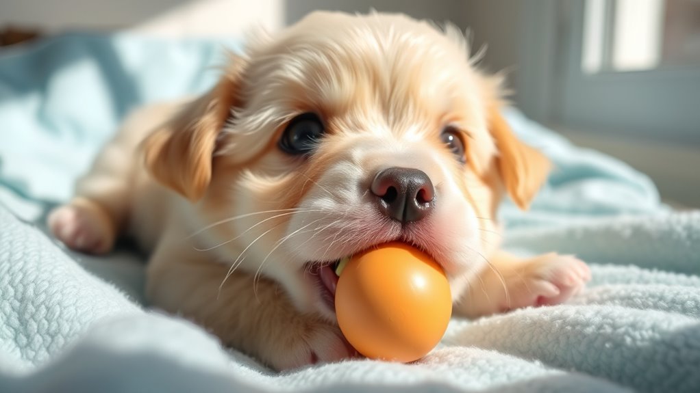 puppy teething soothing tips