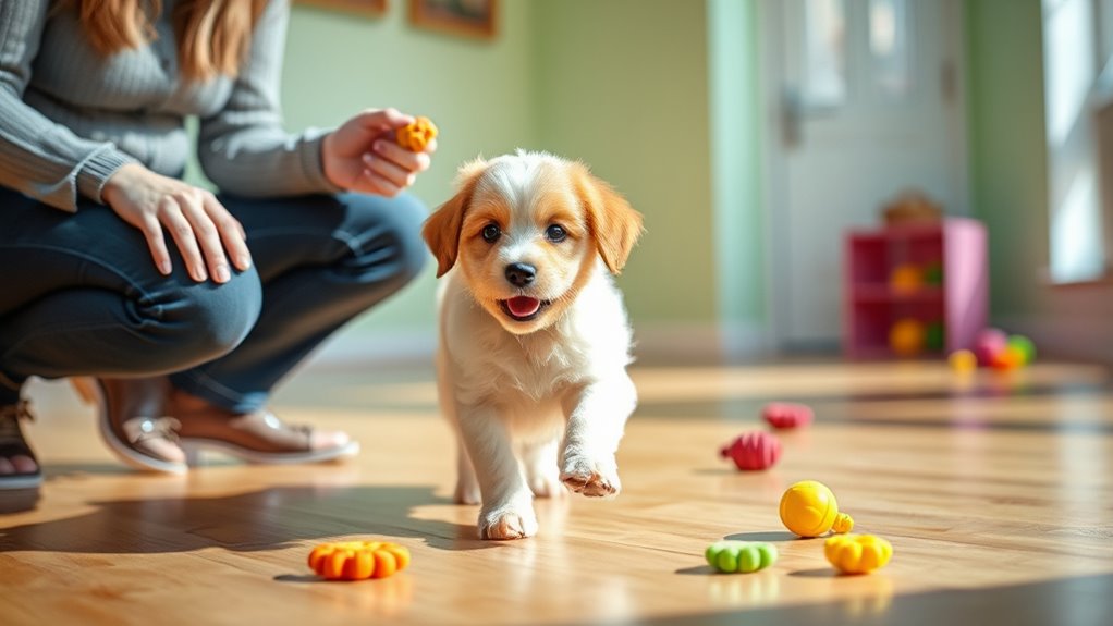 puppy training with clickers