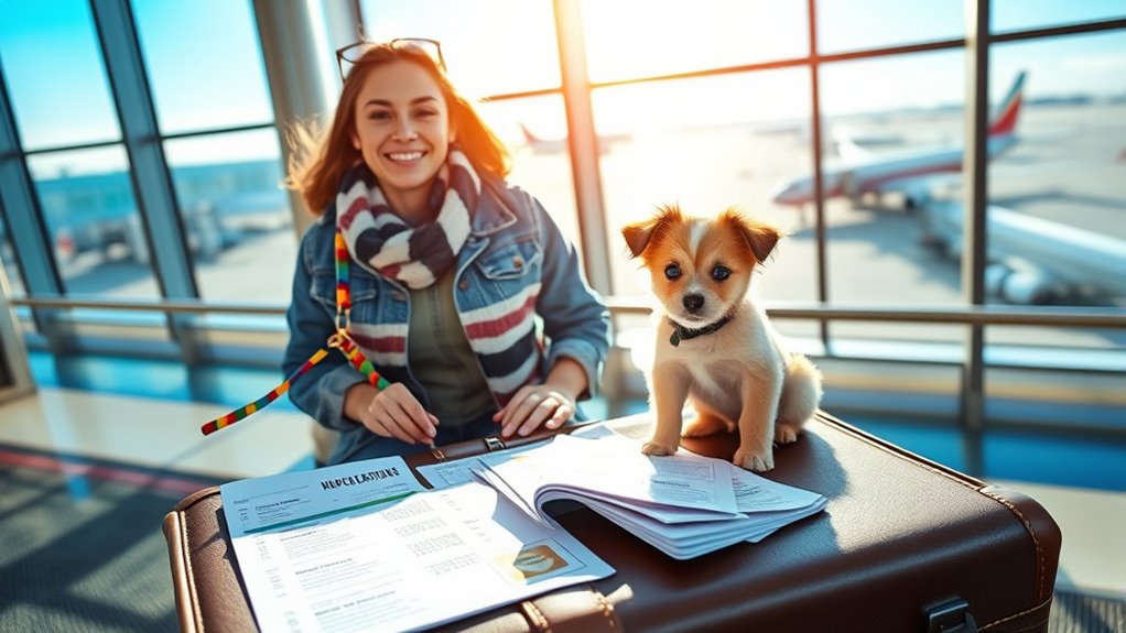 puppy travel vaccinations paperwork