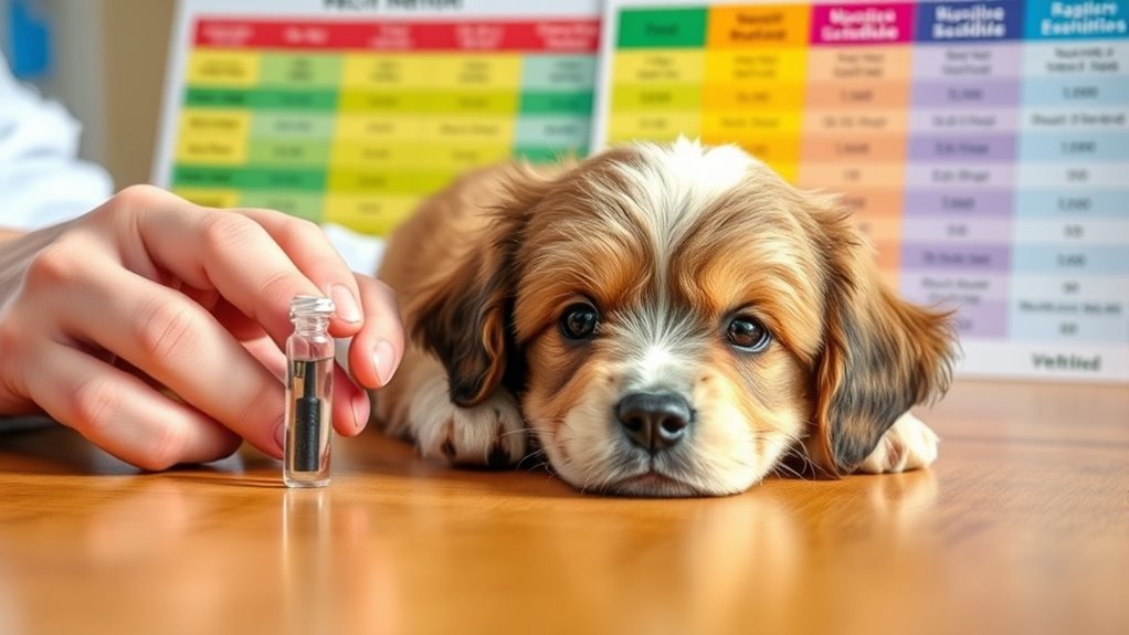 puppy vaccination and testing