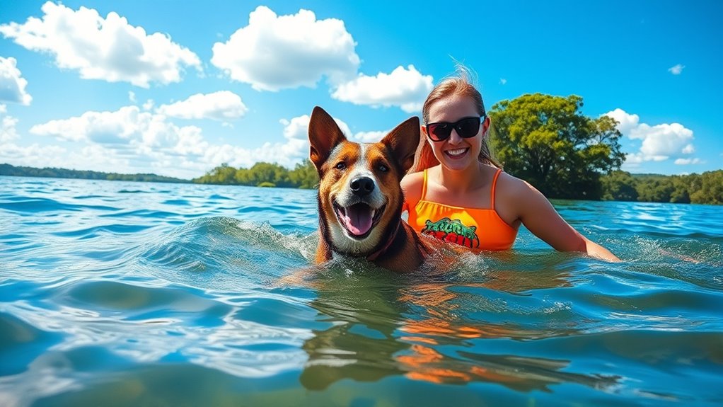 safe water swimming for dogs