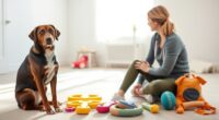 stress reduction for reactive dogs