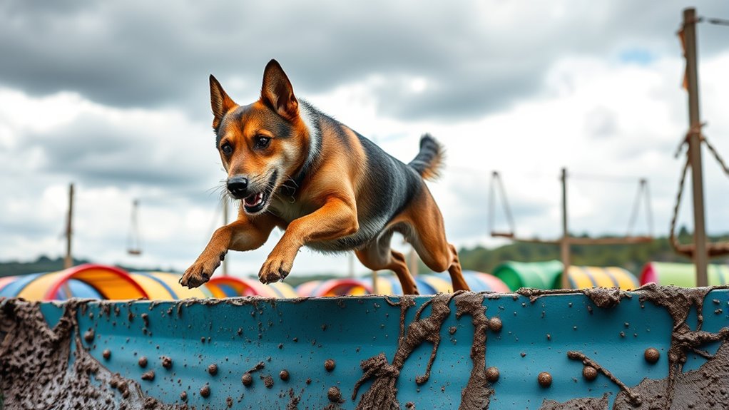training dogs for obstacle courses