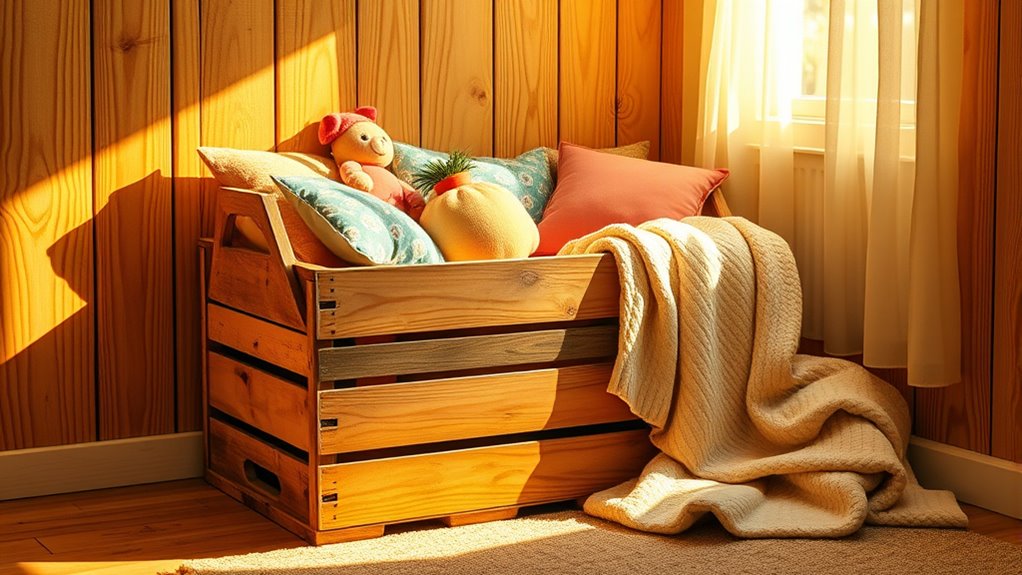 transforming crates into safe spaces