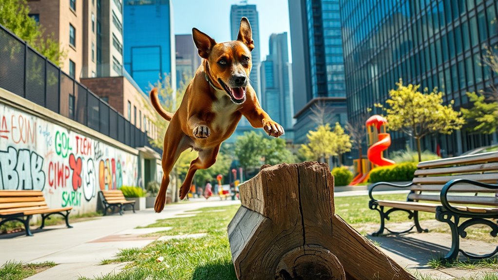 urban dog agility training