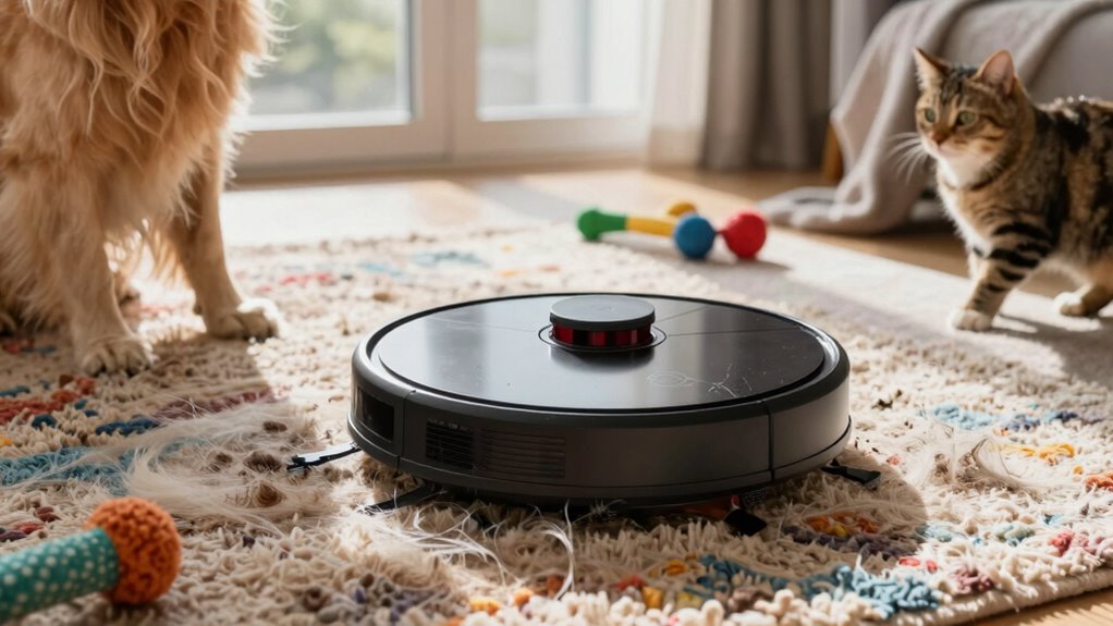adjust vacuum for shedding