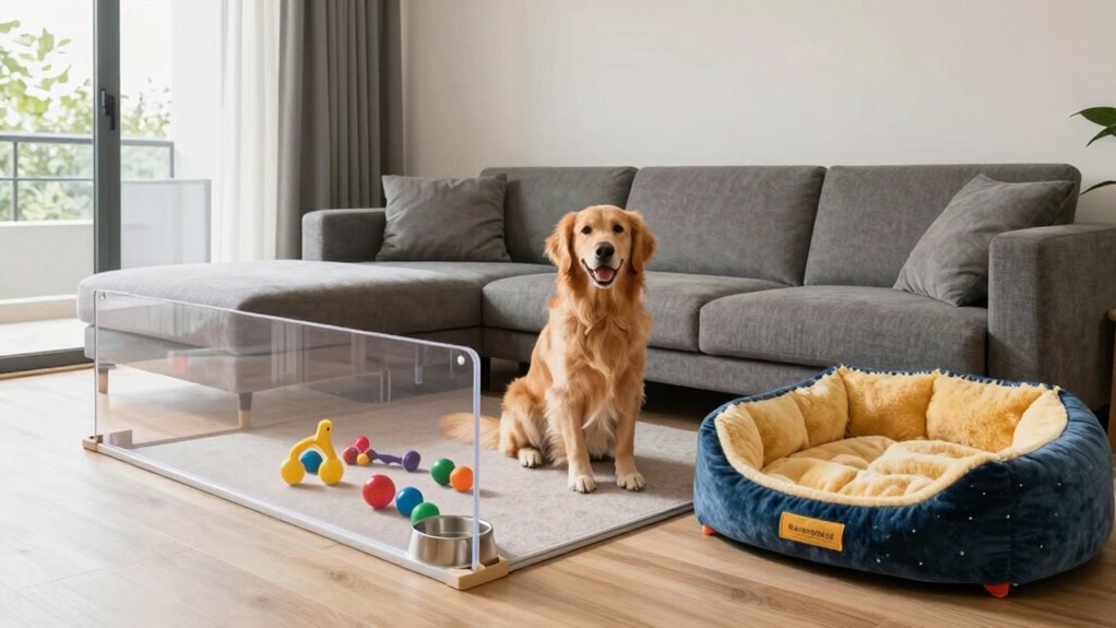 apartment dog containment zones