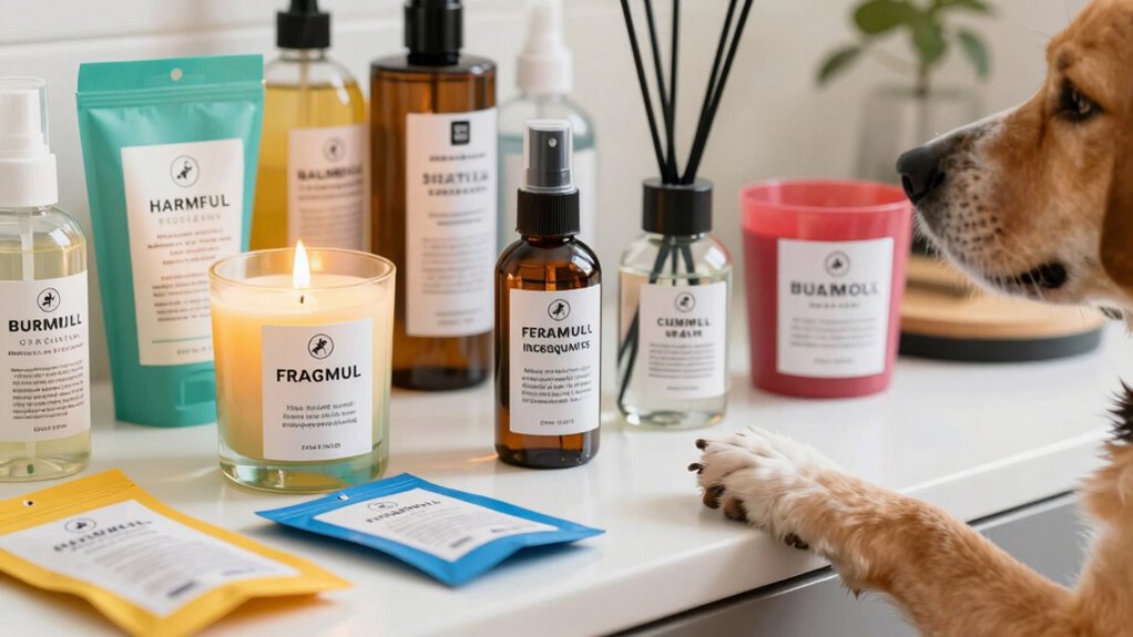 avoid synthetic pet fragrances