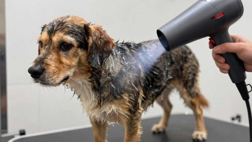 calm gentle drying techniques