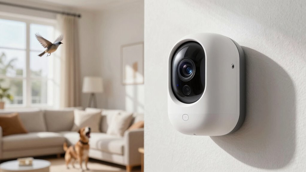 camera placement and sensitivity