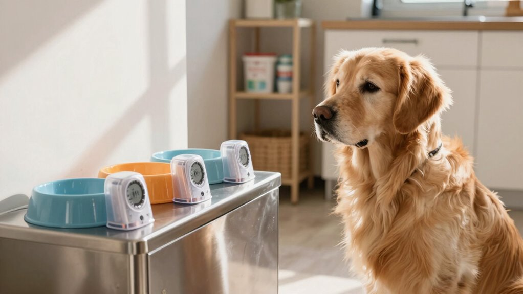 consistent feeding reduces anxiety