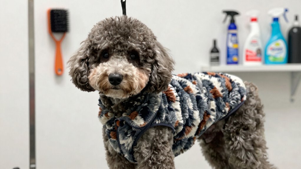 consistent grooming maintains coat