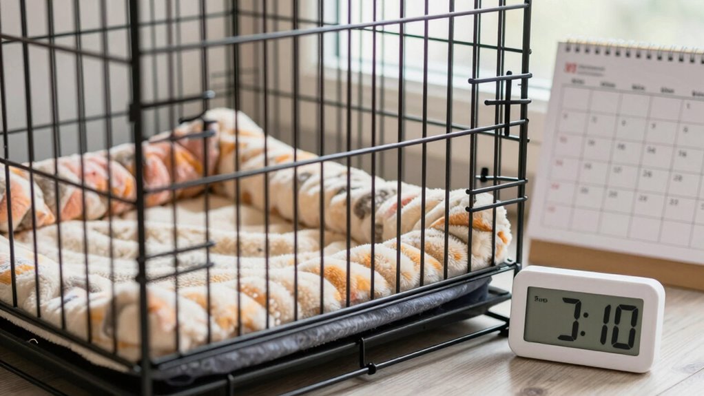 consistent potty schedule routine