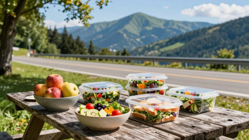 consistent travel meal planning