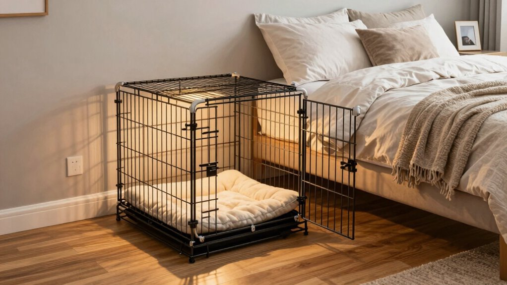 crate placement impacts comfort