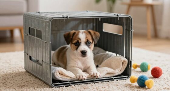 crate training mistakes causing anxiety