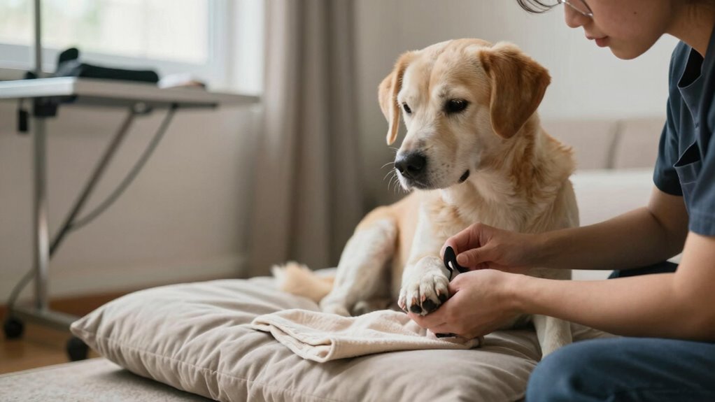 create calm grooming environment