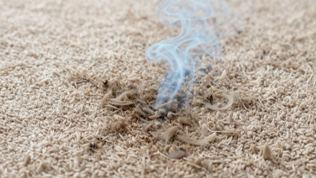 deep carpet urine penetration