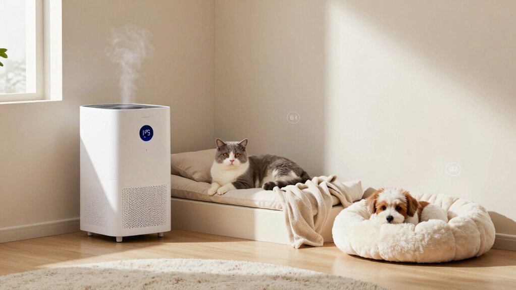 dehumidifier limits in pet homes