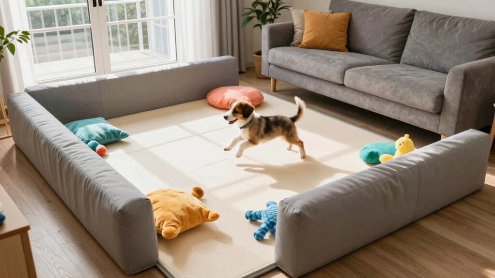 designate stimulating play zone