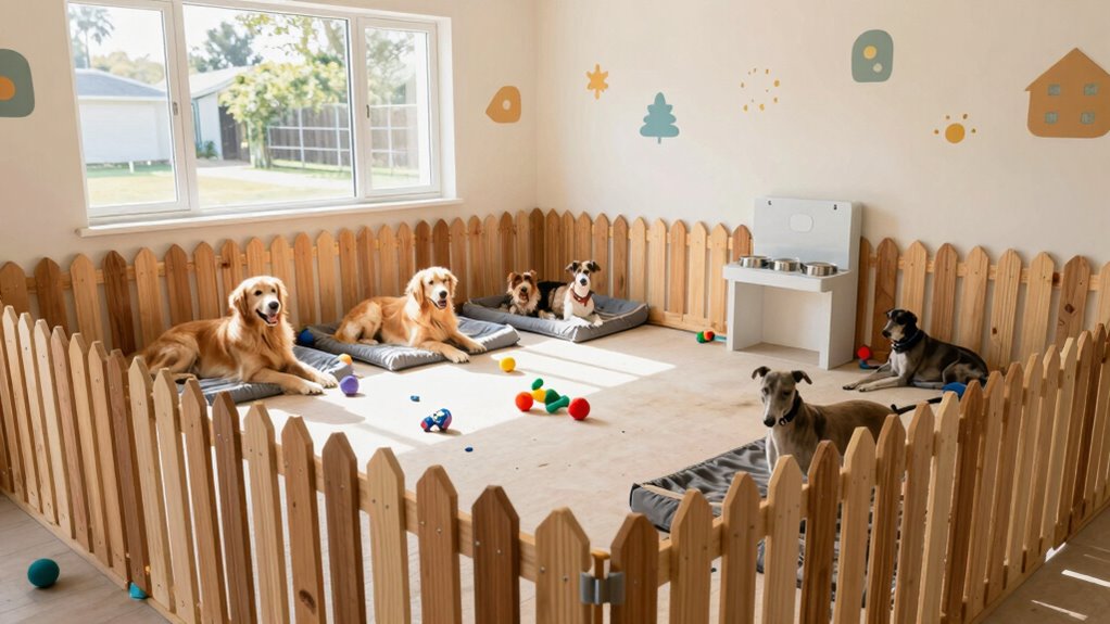 designing a multi dog kennel